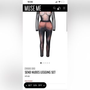 Muse me set sold out